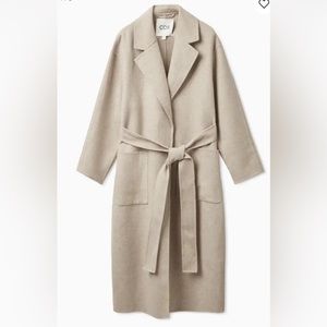 COS Like New Wool Mix Coat Size Large
